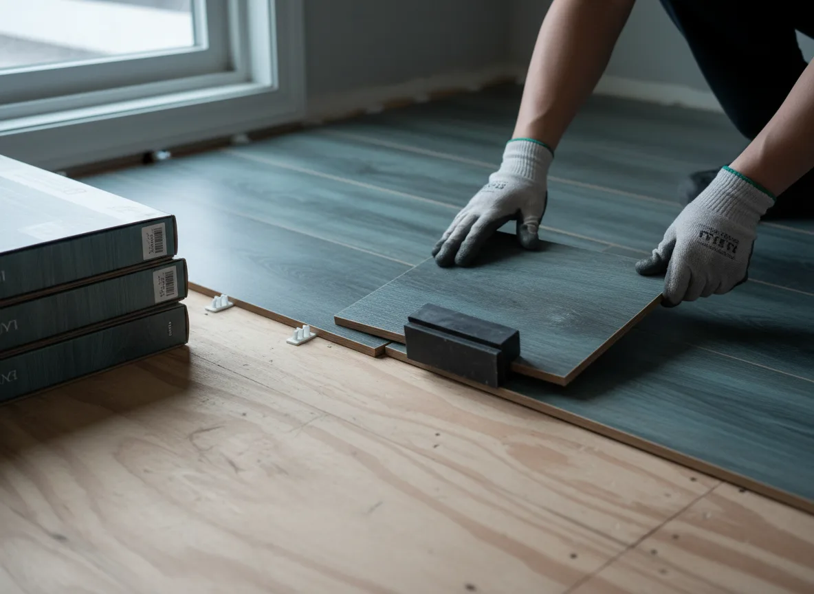 Luxury Vinyl Plank Installation company in Rembrandt, IA